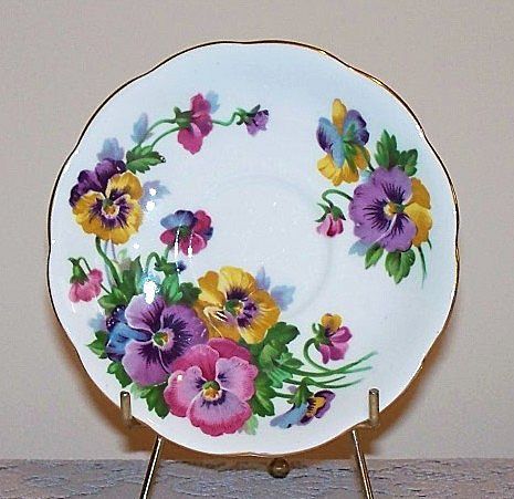 Queen Anne Spring Melody Tea Cup and Saucer Queen Anne Spring Melody Tea Cup and Saucer