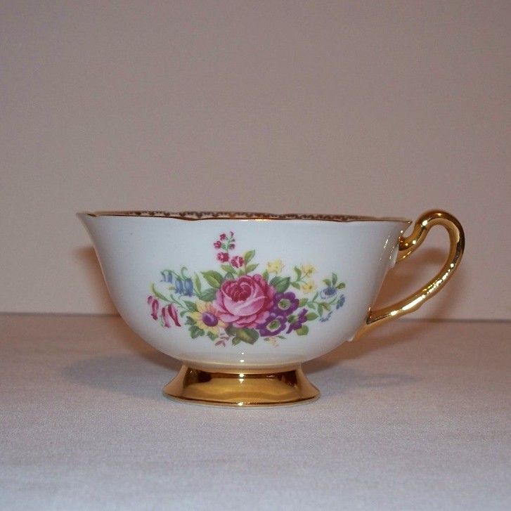 Royal Grafton Golden Heritage Tea Cup and Saucer Royal Grafton Golden Heritage Tea Cup and Saucer