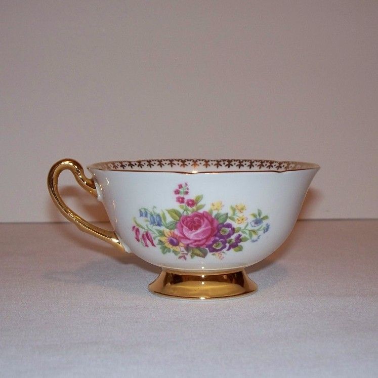 Royal Grafton Golden Heritage Tea Cup and Saucer Royal Grafton Golden Heritage Tea Cup and Saucer