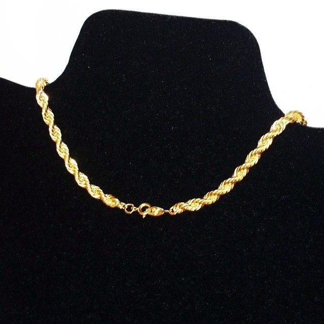Trifari Twisted Rope Necklace Trifari Twisted Rope Necklace