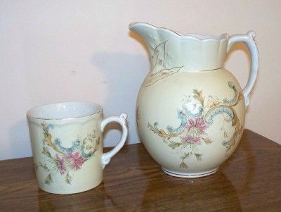Johnson Brothers England Royal Semi Porcelain Wash Set Johnson Brothers England Royal Semi Porcelain Wash Set