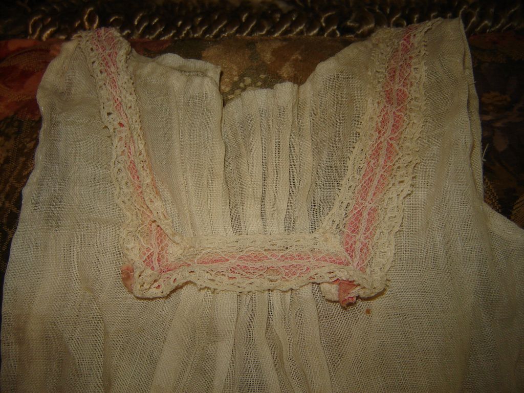 Antique Factory Chemise for French or German Bisque Doll Antique Factory Chemise for French or German Bisque Doll