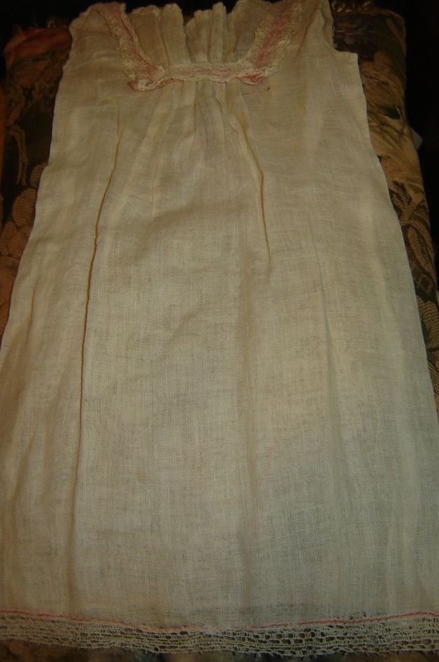 Antique Factory Chemise for French or German Bisque Doll Antique Factory Chemise for French or German Bisque Doll