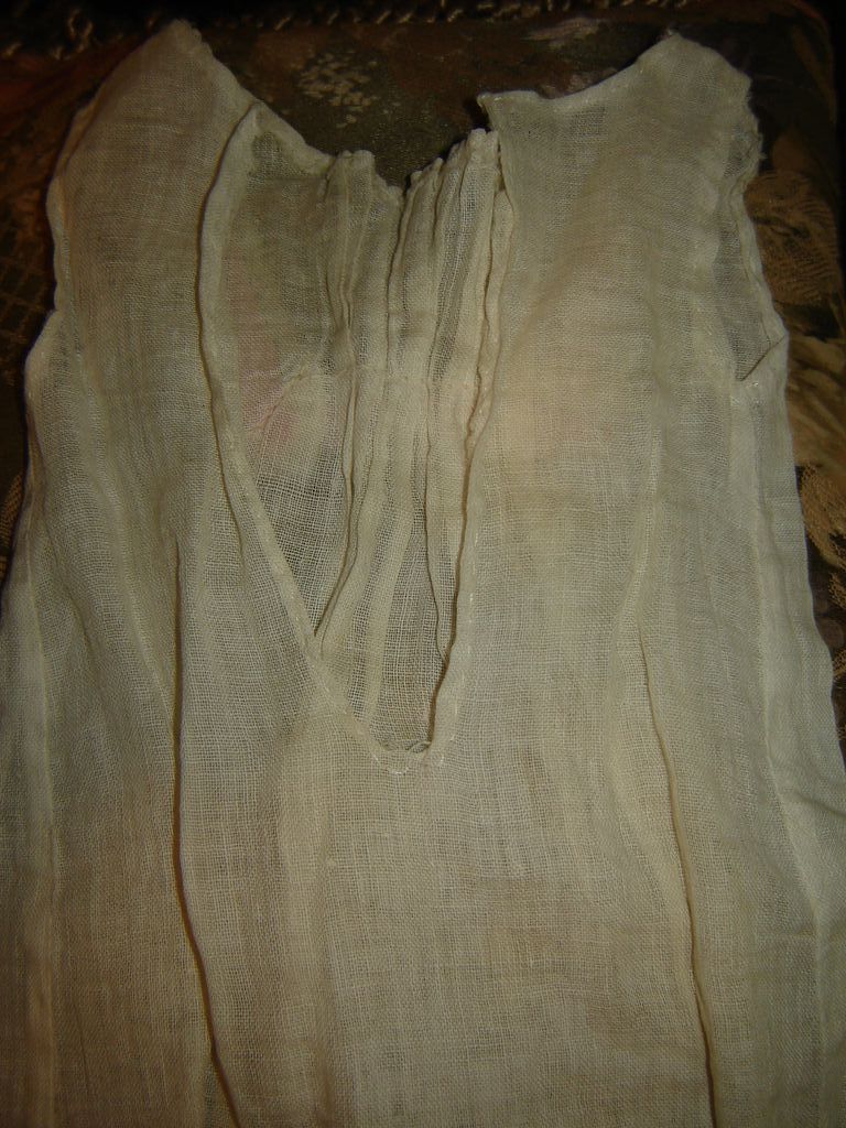 Antique Factory Chemise for French or German Bisque Doll Antique Factory Chemise for French or German Bisque Doll