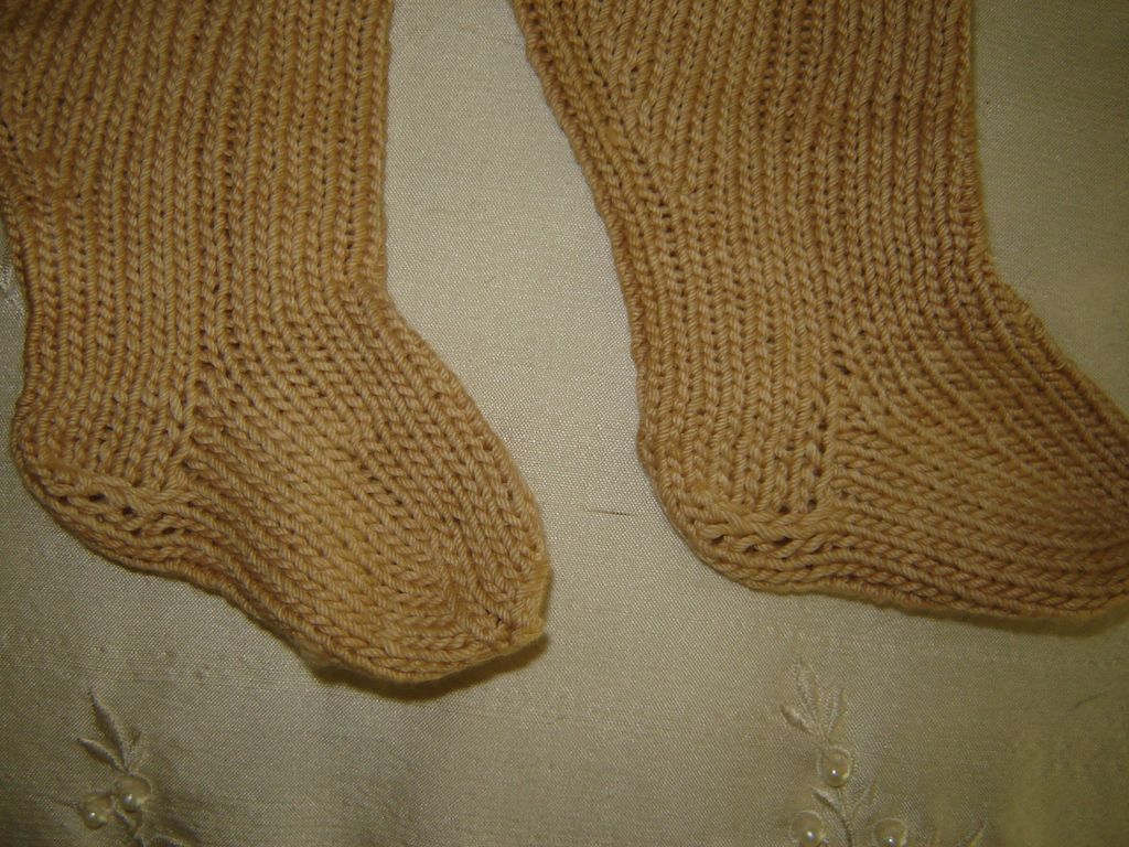 Antique Doll Socks in HTF Large Size Antique Doll Socks in HTF Large Size