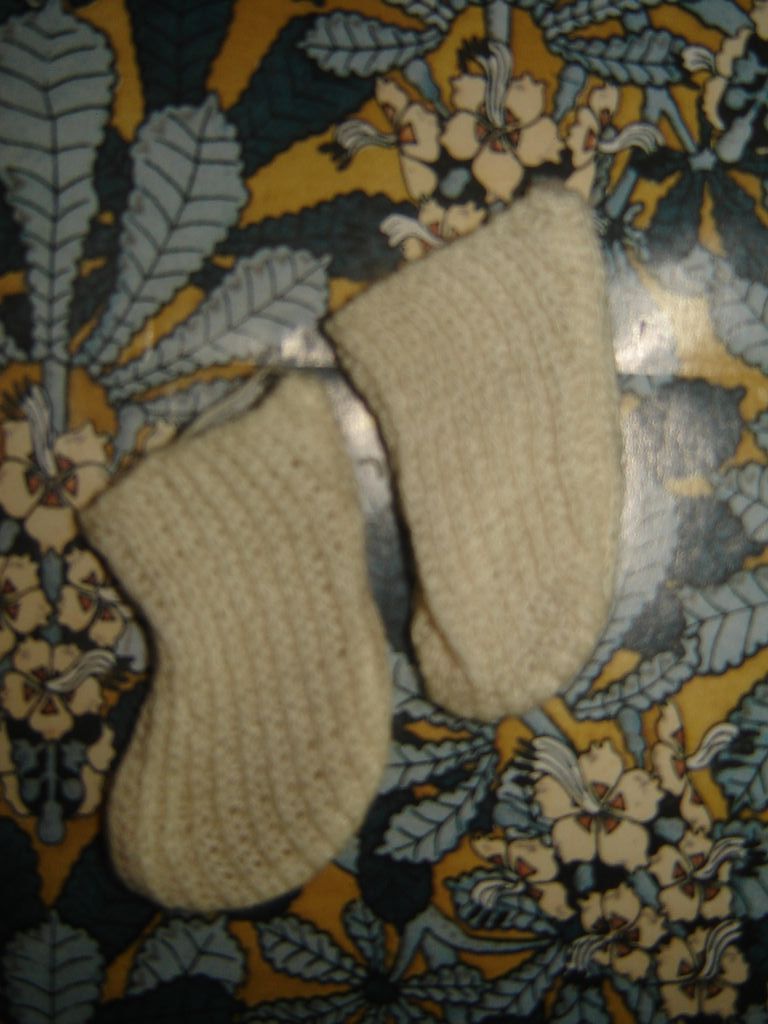 Tiny Ivory Doll Socks Tiny Ivory Doll Socks