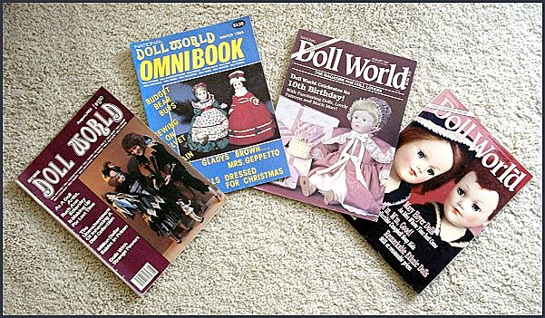 4 Issues of DOLL WORLD Magazine - Patterns, Photos and More 4 Issues of DOLL WORLD Magazine - Patterns, Photos and More