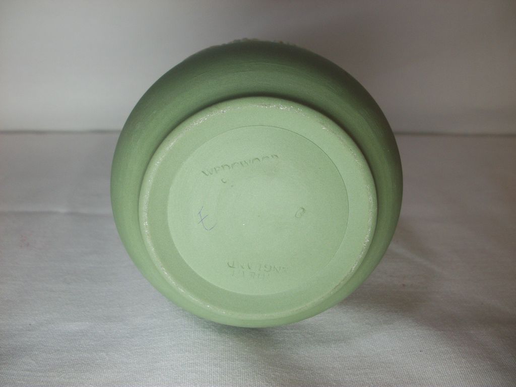 Wedgwood Jasperware Bud Vase in sage green Wedgwood Jasperware Bud Vase in sage green