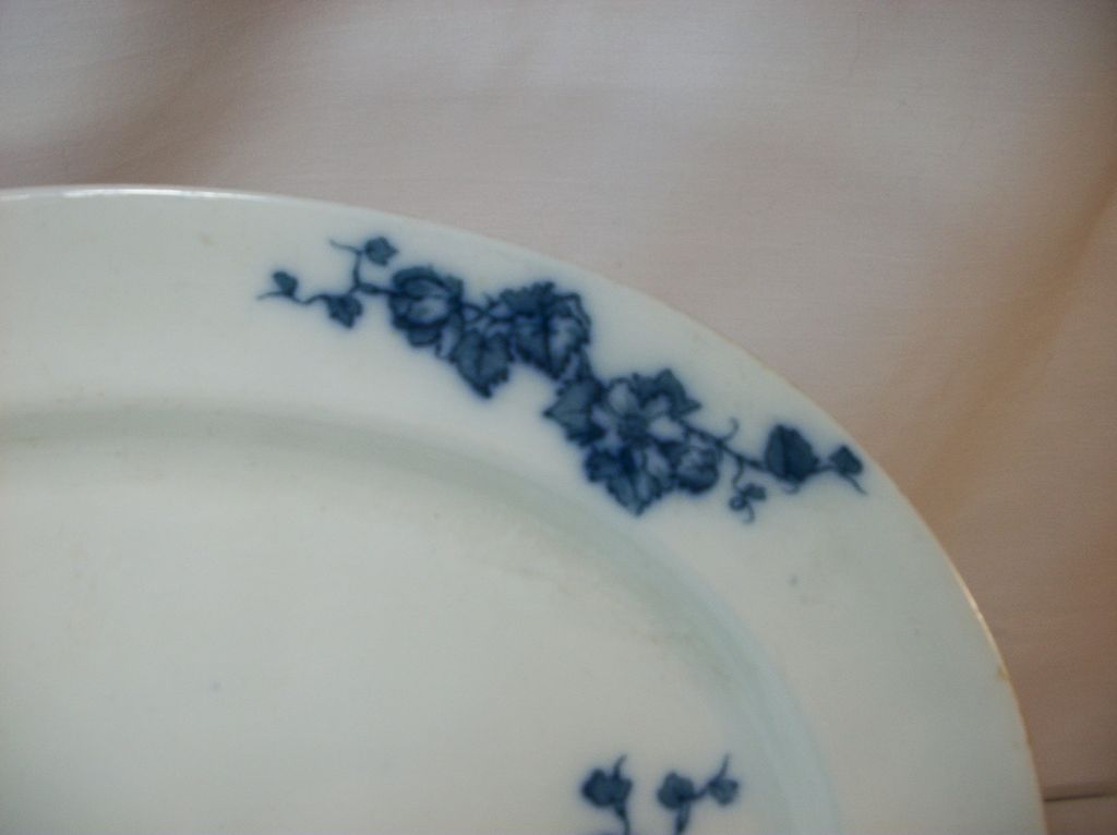 Flow Blue serving platter, Jesmond, C.T. Maling & Sons, 1893 Flow Blue serving platter, Jesmond, C.T. Maling & Sons, 1893