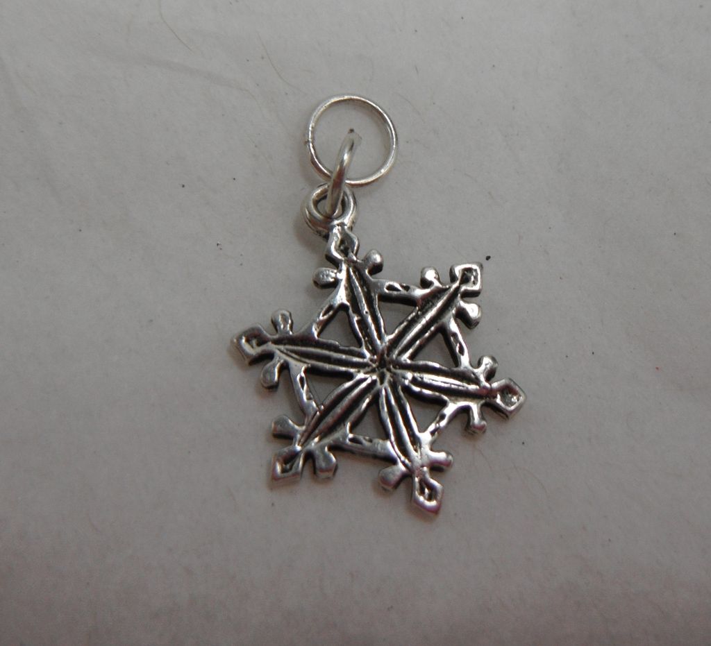 Sterling Silver Charm - Big Snowflake Sterling Silver Charm - Big Snowflake