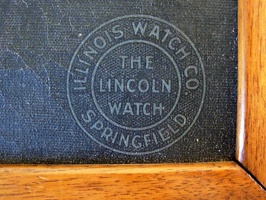 Abraham Lincoln Portrait, Illinois Watch Company 1914 Abraham Lincoln Portrait, Illinois Watch Company 1914