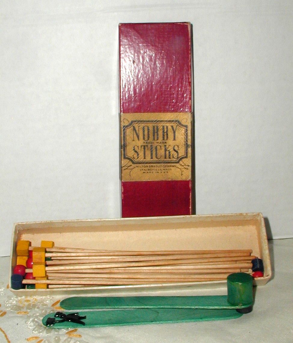 Milton Bradley Vintage Game - Nobby Sticks Milton Bradley Vintage Game - Nobby Sticks