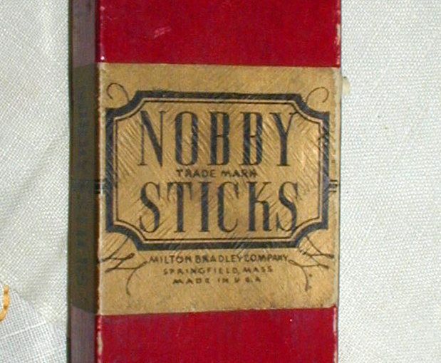 Milton Bradley Vintage Game - Nobby Sticks Milton Bradley Vintage Game - Nobby Sticks