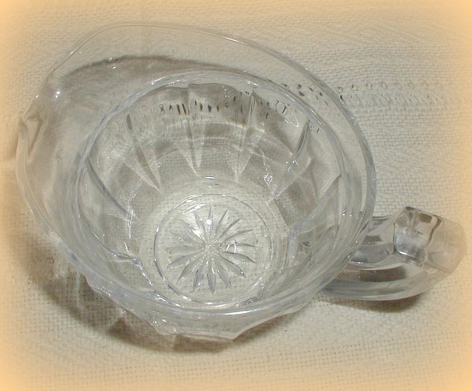 Heisey Clear Glass "Narrow Flute" Creamer Heisey Clear Glass "Narrow Flute" Creamer