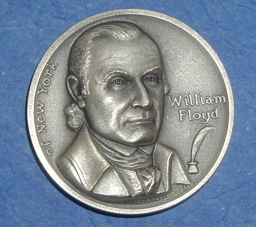 Declaration of Independence Medal - William Floyd of New York - M-942.1L