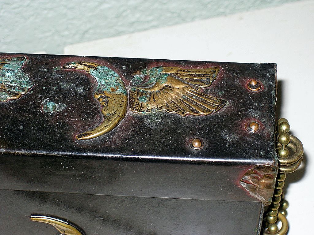 Vintage Designer Signed Zavala Mexico Box Style Purse Handbag Moon Design Vintage Designer Signed Zavala Mexico Box Style Purse Handbag Moon Design