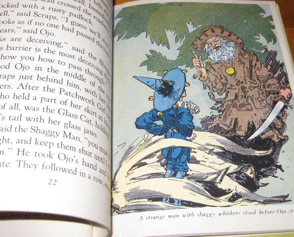 The Patchwork girl of Oz junior edition by L. Frank Baum #302 1939 The Patchwork girl of Oz junior edition by L. Frank Baum #302 1939