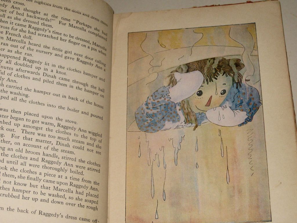 Vintage Raggedy Ann Stories by Johnny Gruelle 1918 Volland Hardcover Book Vintage Raggedy Ann Stories by Johnny Gruelle 1918 Volland Hardcover Book