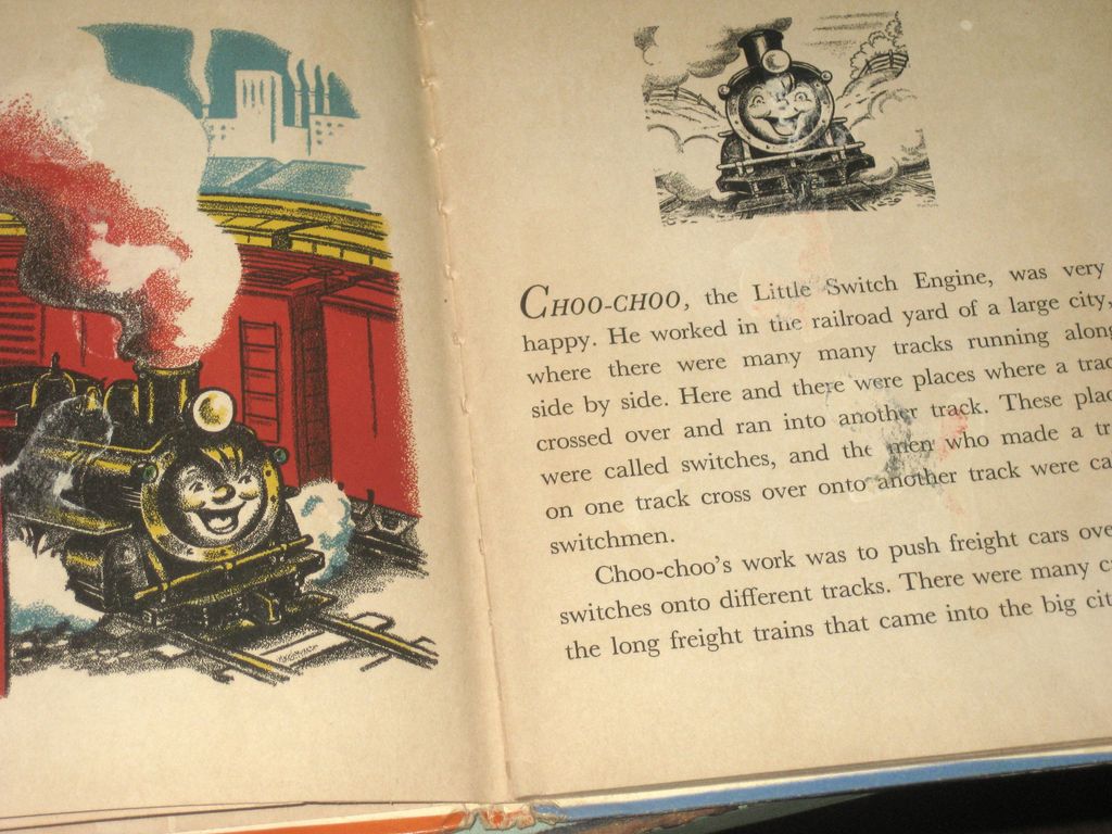 Vintage 1941 CHOO-CHOO The Little Switch Engine Wallace Wadsworth Clarence Biers HC, DJ Vintage 1941 CHOO-CHOO The Little Switch Engine Wallace Wadsworth Clarence Biers HC, DJ