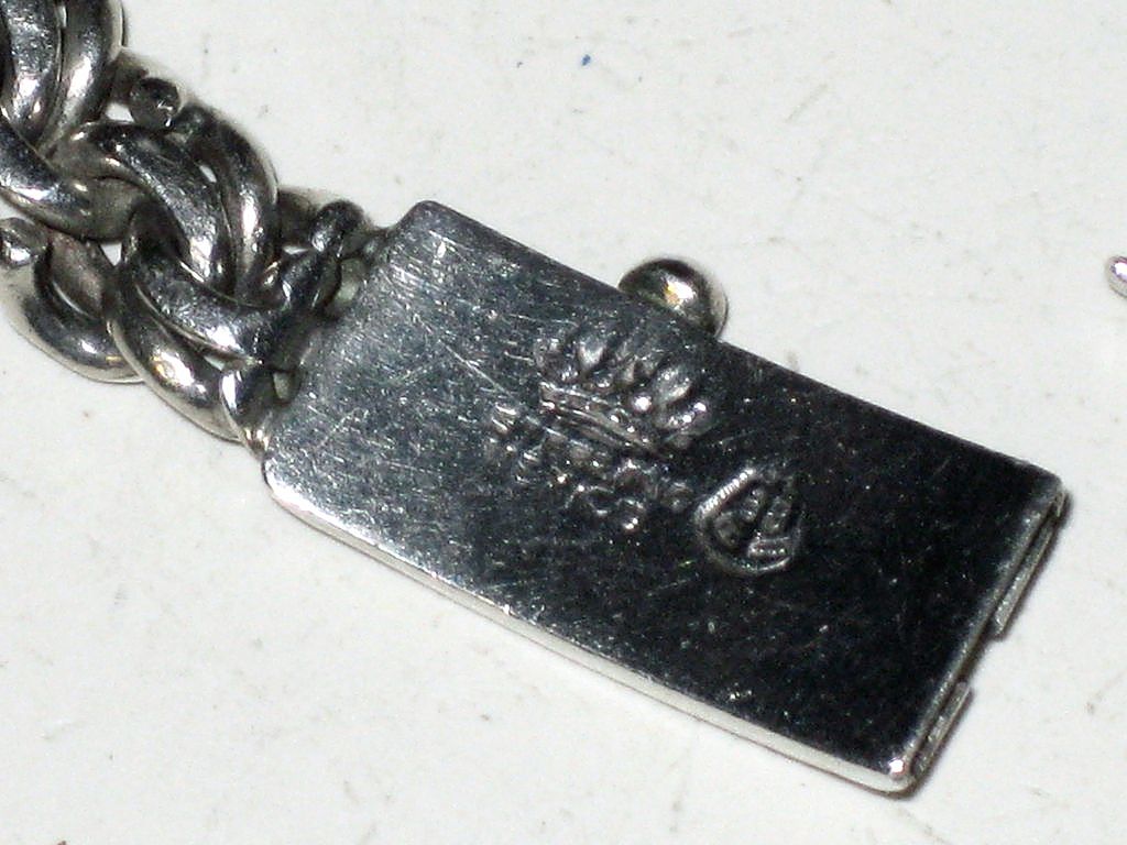 Vintage Heavy Link Taxco Sterling Silver Bracelet 7 1/4" Eagle Mark Vintage Heavy Link Taxco Sterling Silver Bracelet 7 1/4" Eagle Mark