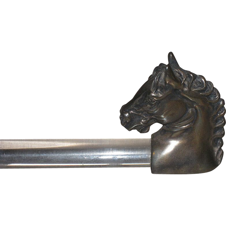 Reed & Barton Silver Plated Horse Head Magnifier, Letter Reader, Desk Accessory Reed & Barton Silver Plated Horse Head Magnifier, Letter Reader, Desk Accessory