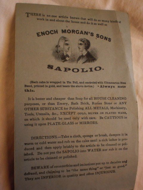 Trade Booklet - Sapolio Cleaner Trade Booklet - Sapolio Cleaner