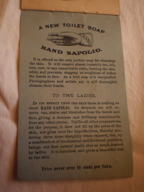 Trade Booklet - Sapolio Cleaner Trade Booklet - Sapolio Cleaner