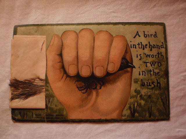 Trade Card from Needham Piano & Organ Company - "Bird in Hand" Trade Card from Needham Piano & Organ Company - "Bird in Hand"