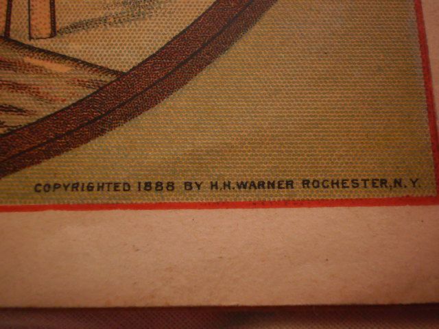 Trade Booklet - Warner's Log Cabin Sarsaparilla Cure - Copyright 1888 Trade Booklet - Warner's Log Cabin Sarsaparilla Cure - Copyright 1888