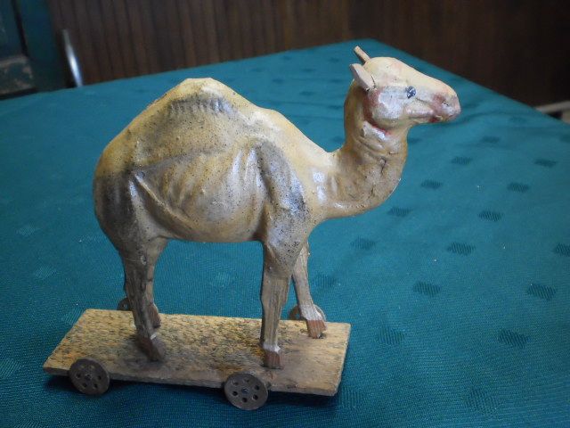 Camel on Platform - German Toy Camel on Platform - German Toy