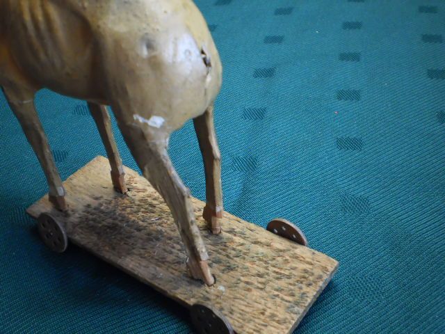 Camel on Platform - German Toy Camel on Platform - German Toy