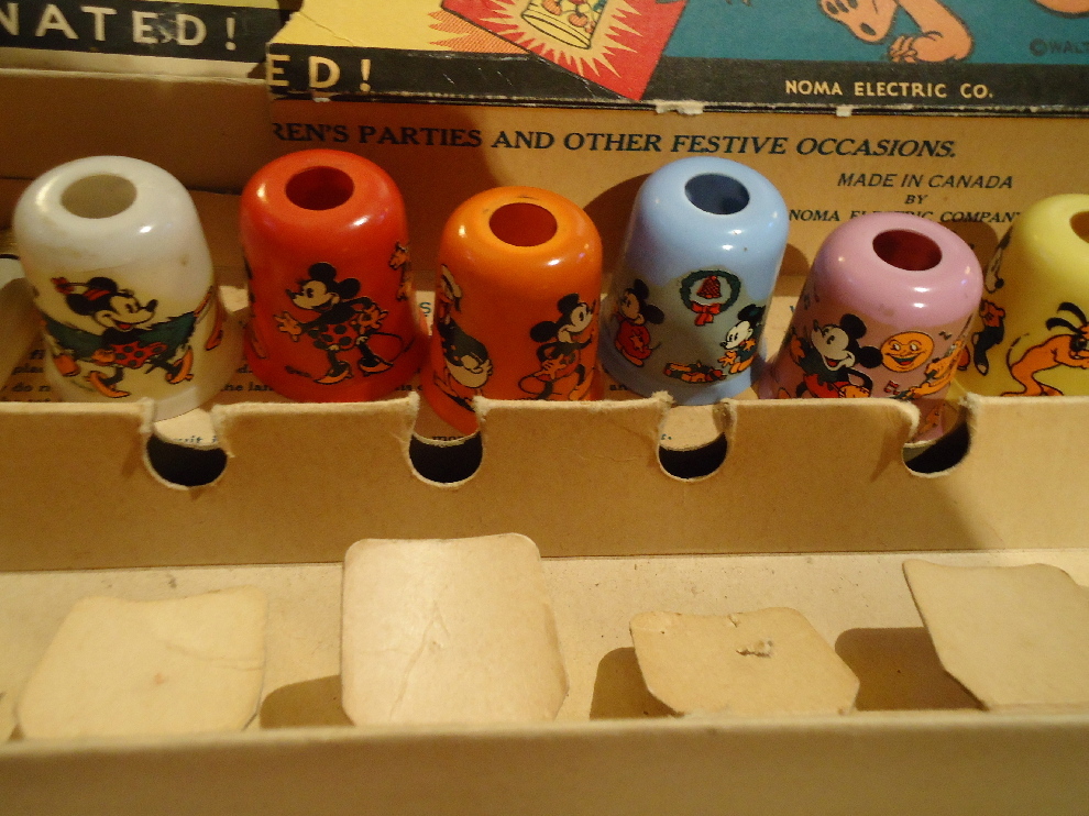 Disney Mickey Mouse Christmas Lights and More from sweetcandy on Ruby Lane