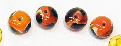 Free Shipping! "Root Beer Float" Suite of 19 Lampworked Glass Beads Ready for Your Imagination Free Shipping! "Root Beer Float" Suite of 19 Lampworked Glass Beads Ready for Your Imagination
