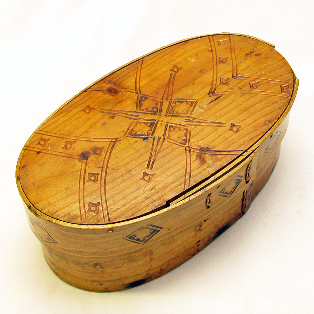 Hand Crafted Pantry Box with Poker Decorations Hand Crafted Pantry Box with Poker Decorations
