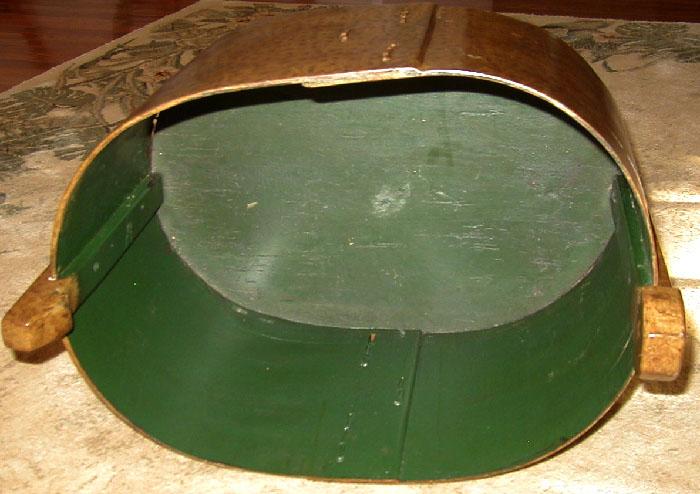 Very Large Grain-Painted Birdseye Maple Norwegian Tina Very Large Grain-Painted Birdseye Maple Norwegian Tina