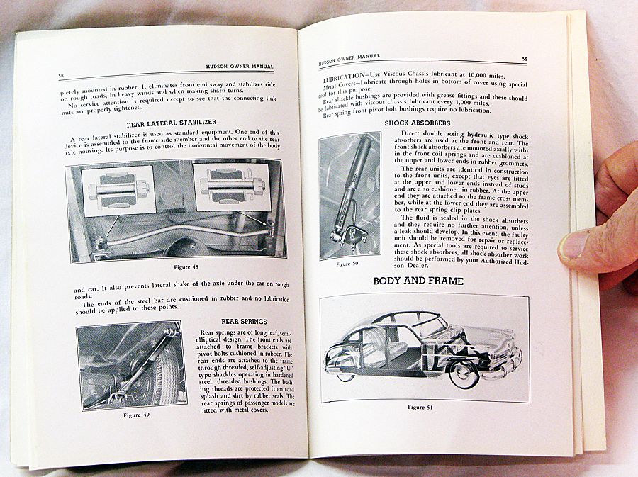 1948 Hudson Motor Car Owner Manual 1948 Hudson Motor Car Owner Manual