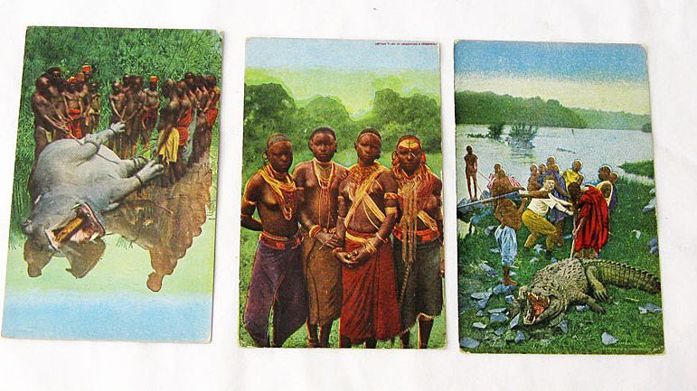 Theodore Roosevelt & Africa, A Boxed Postcard Set, 1909 Theodore Roosevelt & Africa, A Boxed Postcard Set, 1909