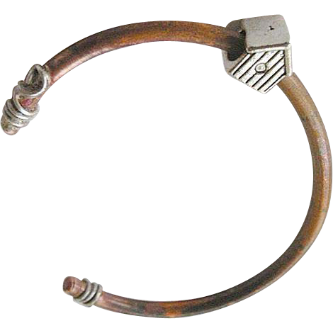 Copper Cuff hand forged heat patina house charm bracelet Camp Sundance Cuff Copper Cuff hand forged heat patina house charm bracelet Camp Sundance Cuff