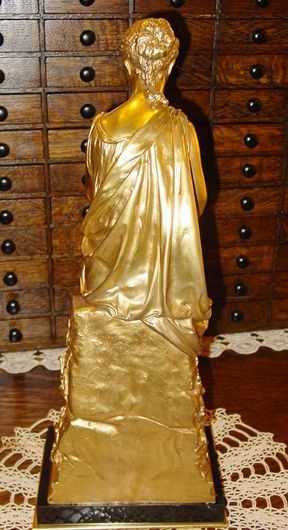 Fine bronze statue Neoclassical Woman--Maclean Fine bronze statue Neoclassical Woman--Maclean