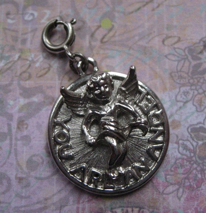 Monet © Silver-Tone Charm "You Are An Angel" Monet © Silver-Tone Charm "You Are An Angel"