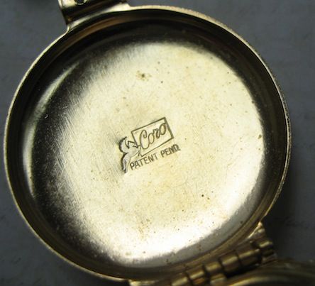 CORO Pegasus Family Album Locket Brooch With "Pearl" Design CORO Pegasus Family Album Locket Brooch With "Pearl" Design