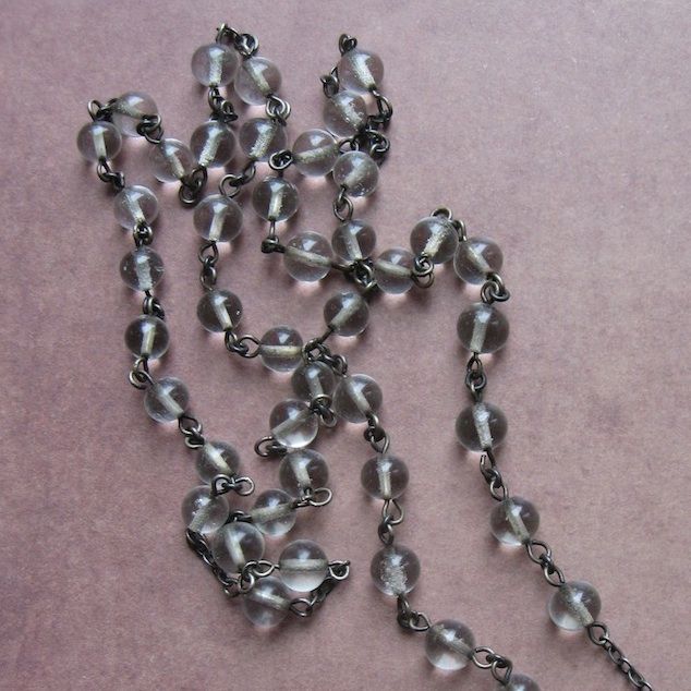Pools Of Light Rock Crystal Rosary With Sacred Heart Of Jesus Pools Of Light Rock Crystal Rosary With Sacred Heart Of Jesus