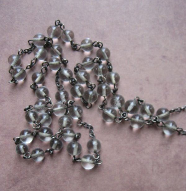 Pools Of Light Rock Crystal Rosary With Sacred Heart Of Jesus Pools Of Light Rock Crystal Rosary With Sacred Heart Of Jesus