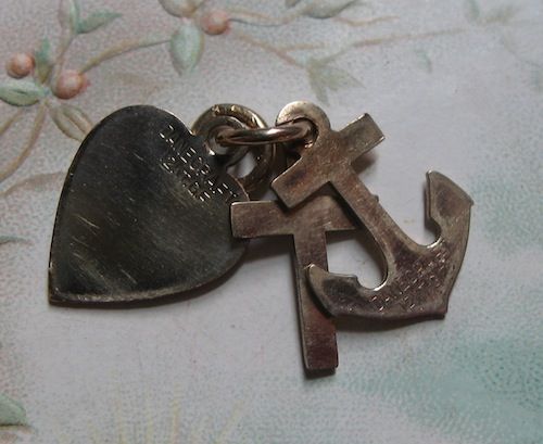 Danecraft Hope, Faith and Charity Charm in Gold Fill Danecraft Hope, Faith and Charity Charm in Gold Fill
