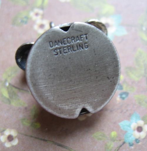 Danecraft Sterling Mechanical Rotary Dial Telephone Charm Danecraft Sterling Mechanical Rotary Dial Telephone Charm