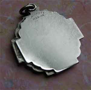 Sterling Four Way Sliding Cruciform Medal by Catamore Sterling Four Way Sliding Cruciform Medal by Catamore