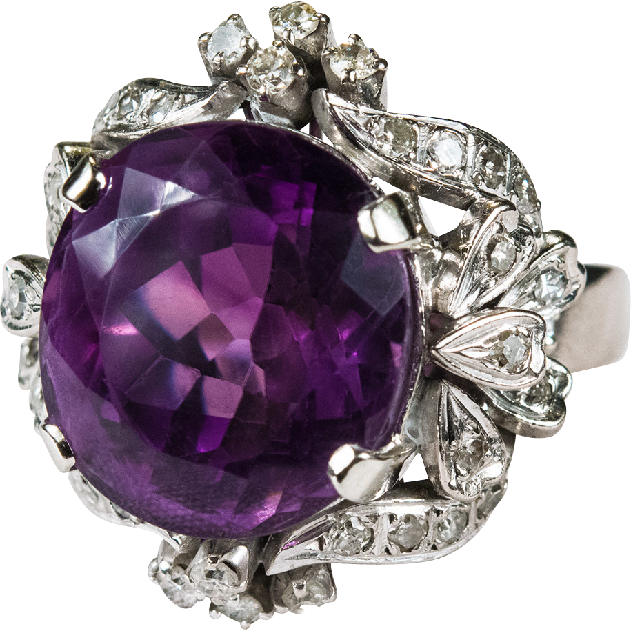deco amethyst ring deco 11 67ctw amethyst ring 18k gold deco amethyst ring deco 11 67ctw amethyst ring 18k gold