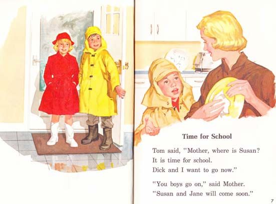 dick and jane and friends licking a girls vigana