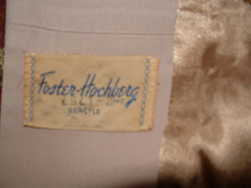 1940's Gabardine Jacket w/Bakelite Buttons sz M 1940's Gabardine Jacket w/Bakelite Buttons sz M