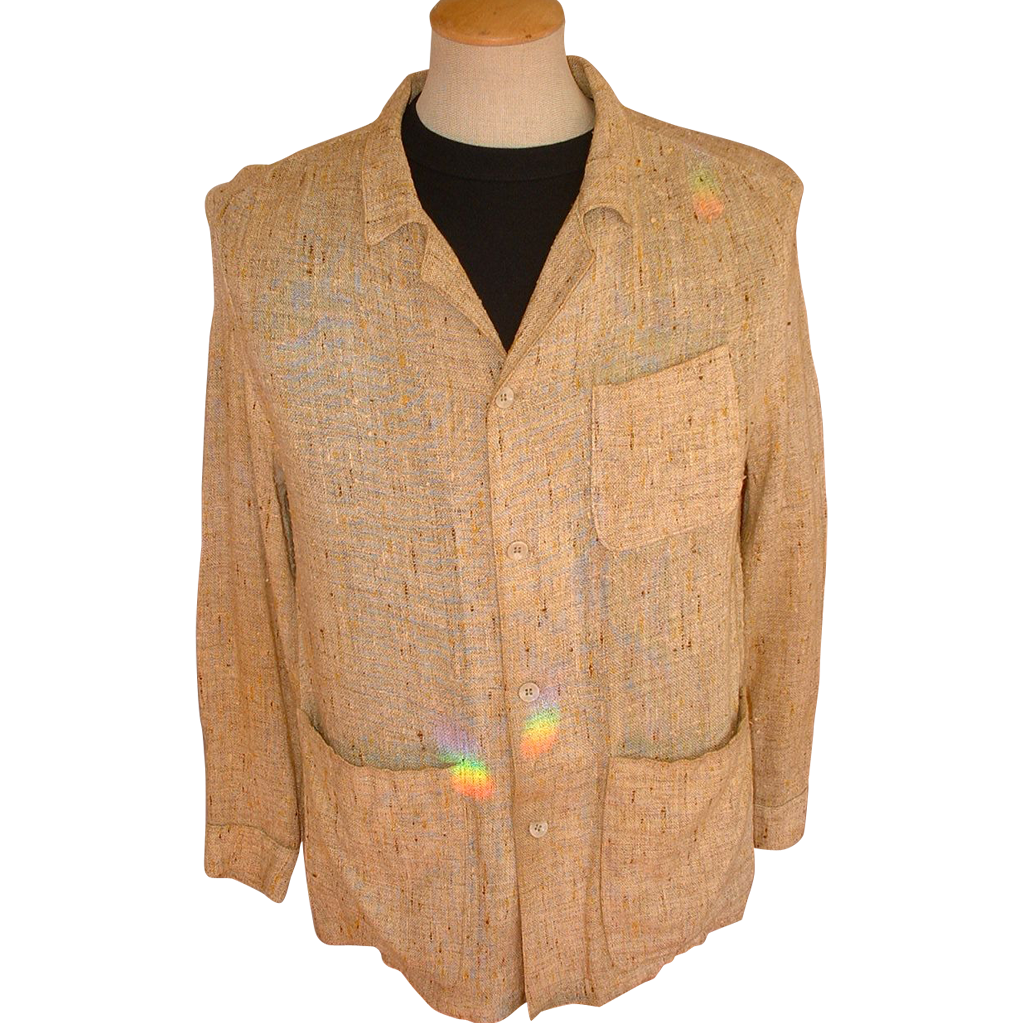 ADOLFO Men's Vintage Summer Weight Jacket 38R ADOLFO Men's Vintage Summer Weight Jacket 38R